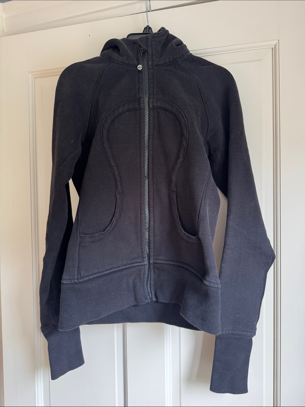 lululemon athletica Black Scuba Hoodie Zip-Up sweatshirt Jacket